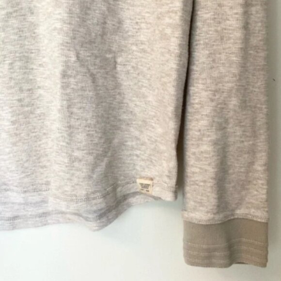 Lucky Brand Long Sleeve Henley Shirt - Oatmeal - M - Picture 3 of 6